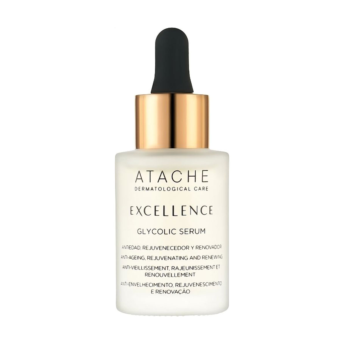 Антивікова оновлювальна сироватка для обличчя Atache Excellence Glycolic Serum, 30 мл